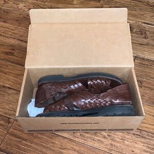 Brand X Bucate Plata Huaraches